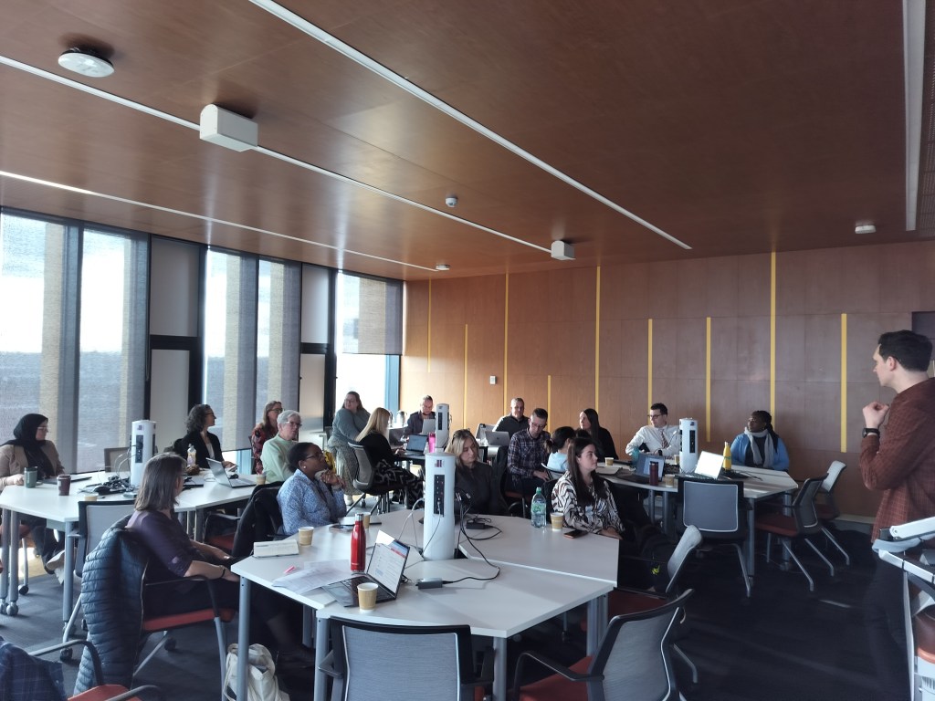 Attendees to the project leaders' forum on 28 January 2026