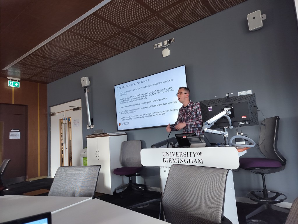 Matt Edwards presenting